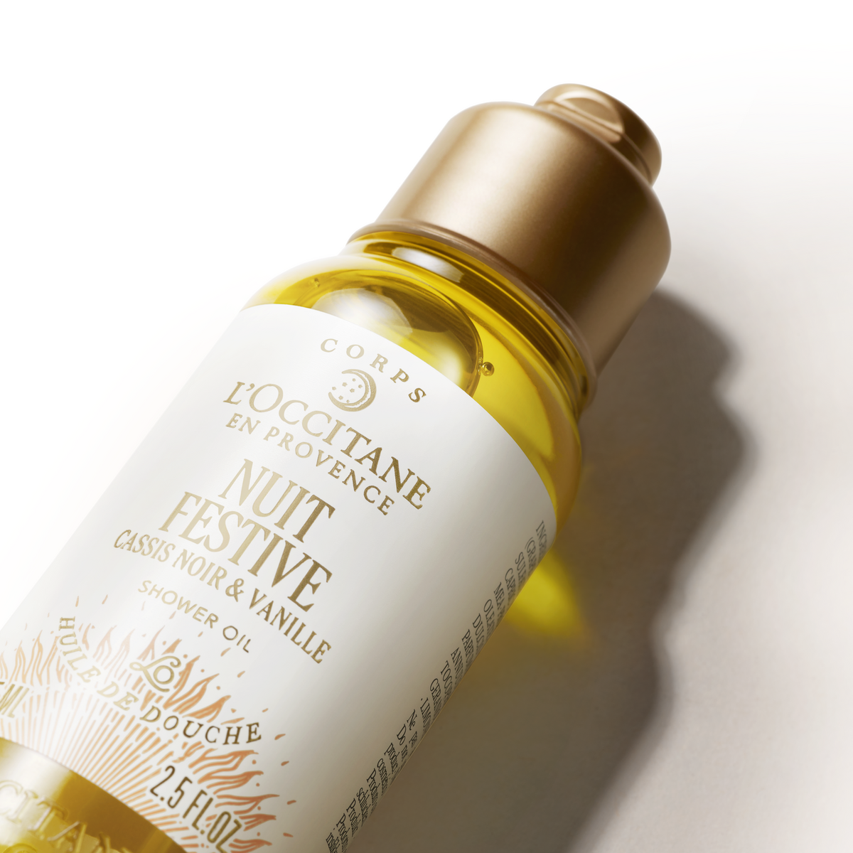 Óleo Hidratante de Banho Amêndoa Noite Festiva 75mL, , large image number 1